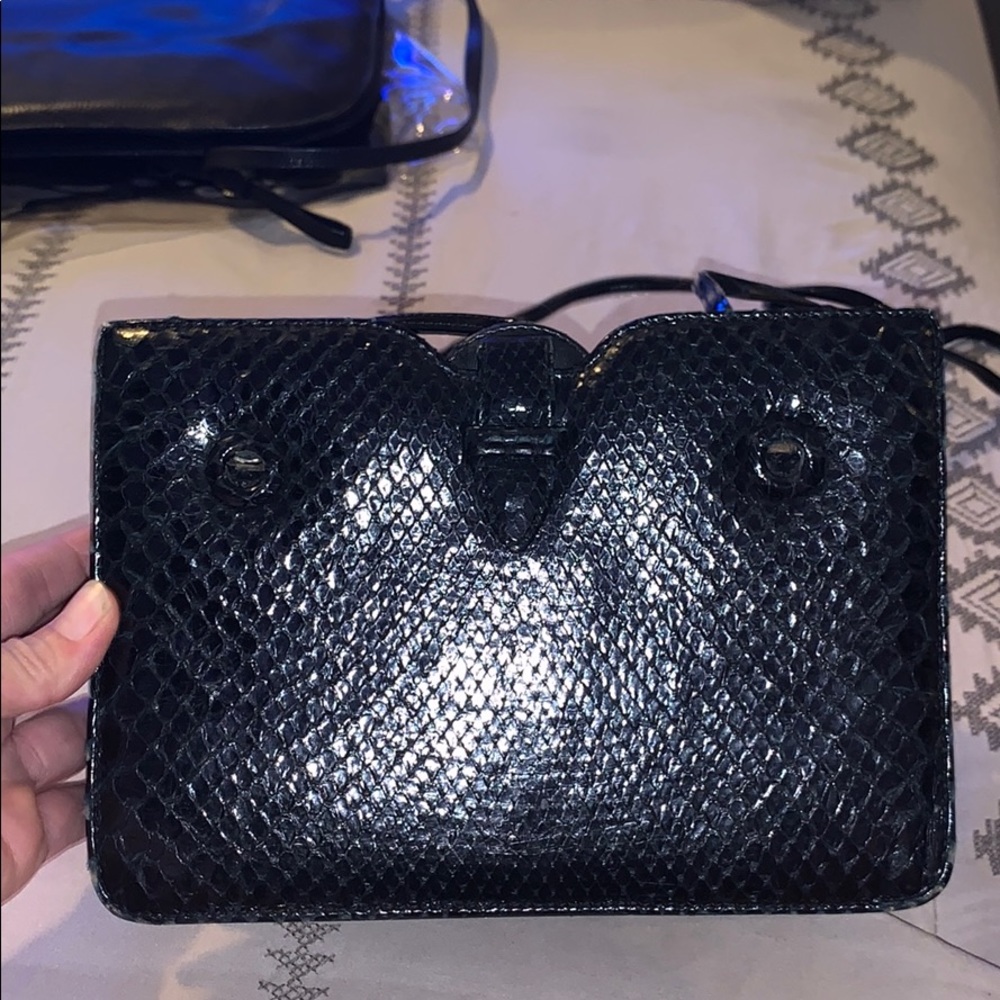 Real snake skin vintage purse